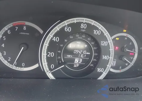 2013 Honda Accord Ex-L V-6 из США, поврежденный, VIN 1HGCR3F87DA038862